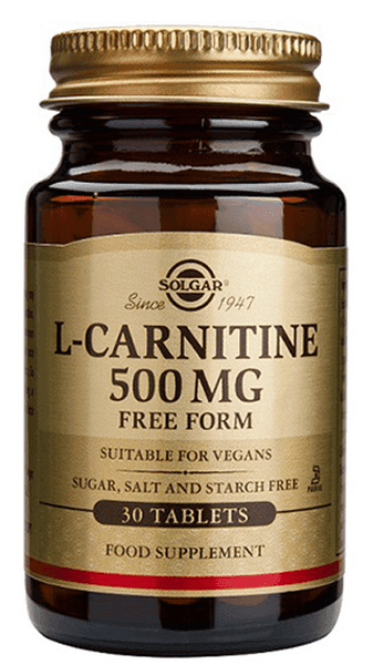 Imagen de Solgar L-Carnitina 500 mg 30 comprimidos 💊 en OfertitasTOP