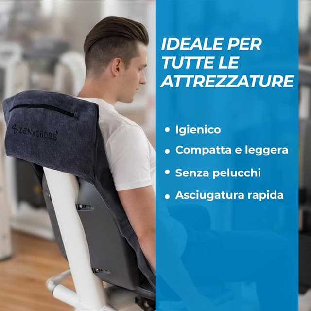 Thumbnail 3 de Zenacross Telo Palestra Microfibra 120x50