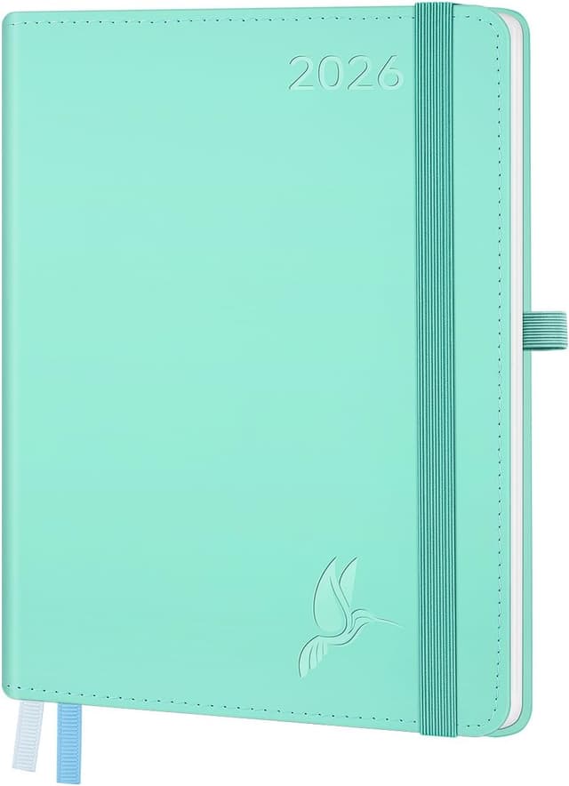 Detalle de FEKSINO Agenda 2026 Settimanale Verticale A5 21,3x14,6 cm 📖