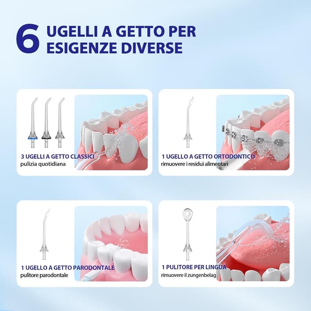 Detalle de WAFLOO idropulsore dentale con 300 ml