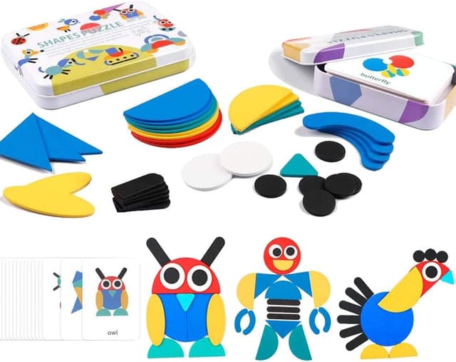 Thumbnail 4 de EACHHAHA Puzzle Montessori legno 180 pezzi