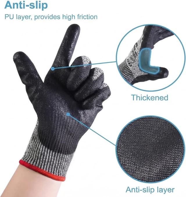 Thumbnail 5 de Donfri Cut Resistant Gloves Level 5 (L)