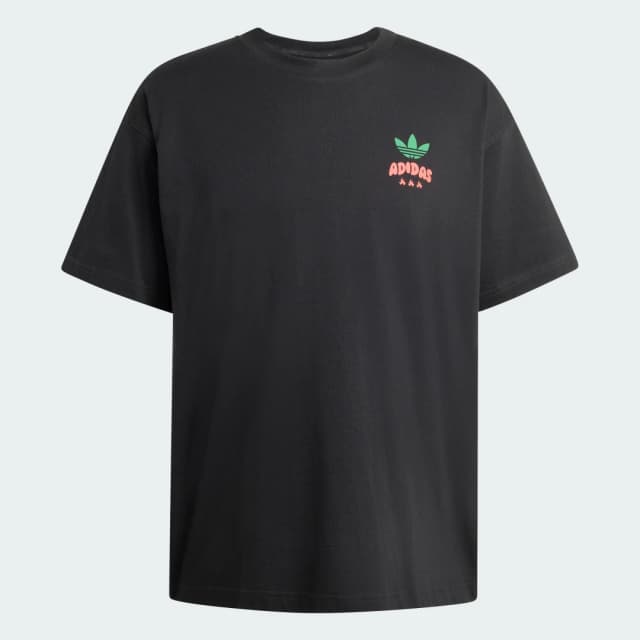 Detalle 2 de adidas Camiseta estampada CHILLI PT. 2 en negro