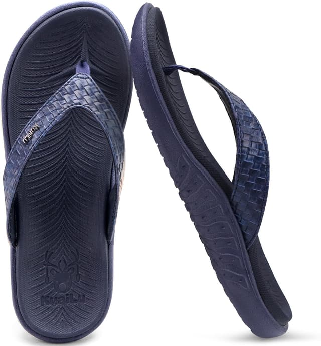 Thumbnail 6 de KuaiLu flip flops with arch support