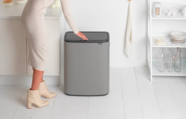 Thumbnail 13 de Brabantia Bo Touch Bin 2 x 30 Liter Mineralbeton-Grau