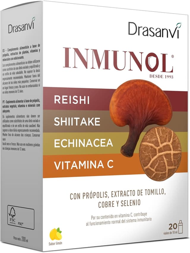 Imagen de INMUNOL 20 viales Inmunidad diaria 60 mg en OfertitasTOP