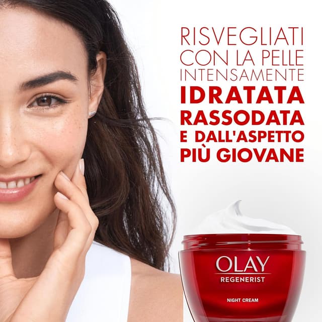 Detalle 2 de Olay Regenerist Crema Viso Notte 50 ml
