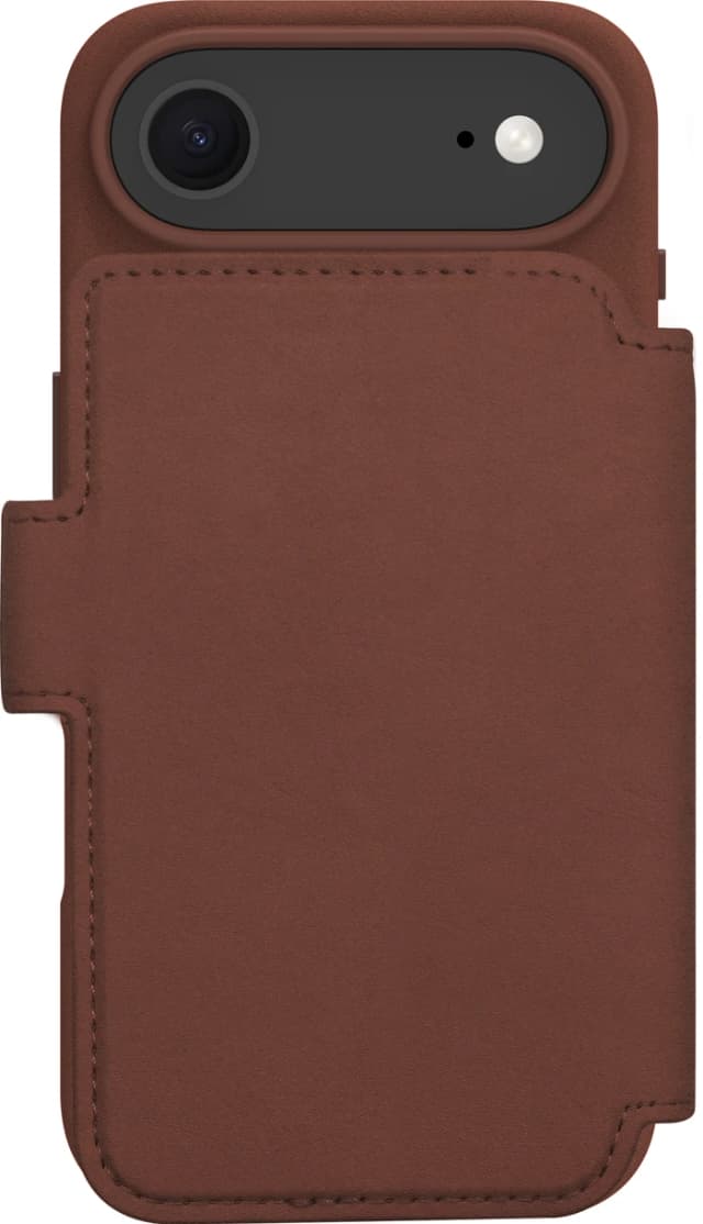 Detalle 2 de DBramante Lynge iPhone 17 Air Book Case Leder Braun