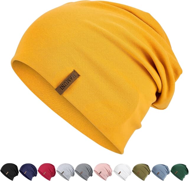 Imagen de Slouch Beanie Mütze Baumwolle 29 cm en OfertitasTOP