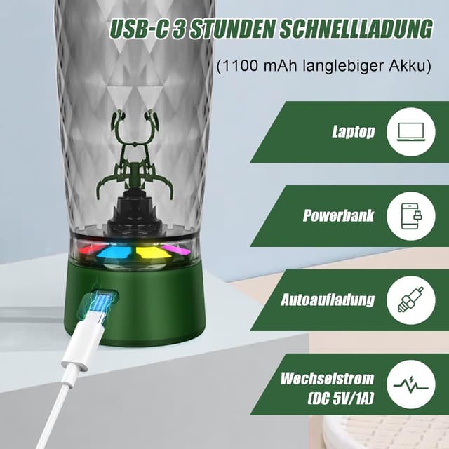 Thumbnail 4 de SOARFLY Elektrischer Shaker 650 ml