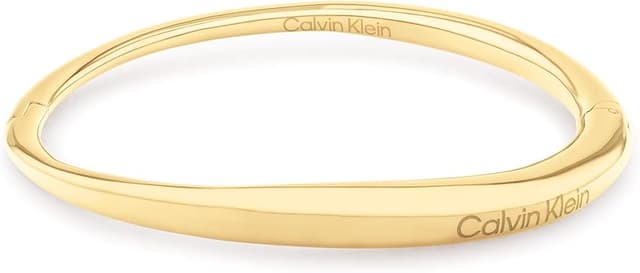 Detalle de Calvin Klein 35000350 Brazalete rígido oro amarillo 💍