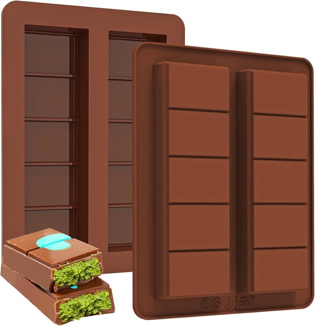 Imagen de Kamehame Deep Small Chocolate Bar Moulds 🍫 en OfertitasTOP