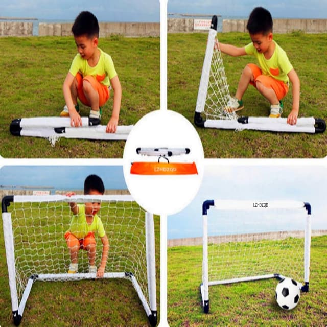 Detalle de LZHDZQD football goal for kids, 36 x 24 in