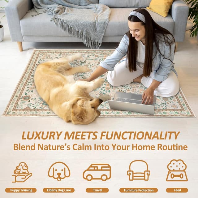 Thumbnail 3 de Baodan Washable Puppy Pads 45x60 cm