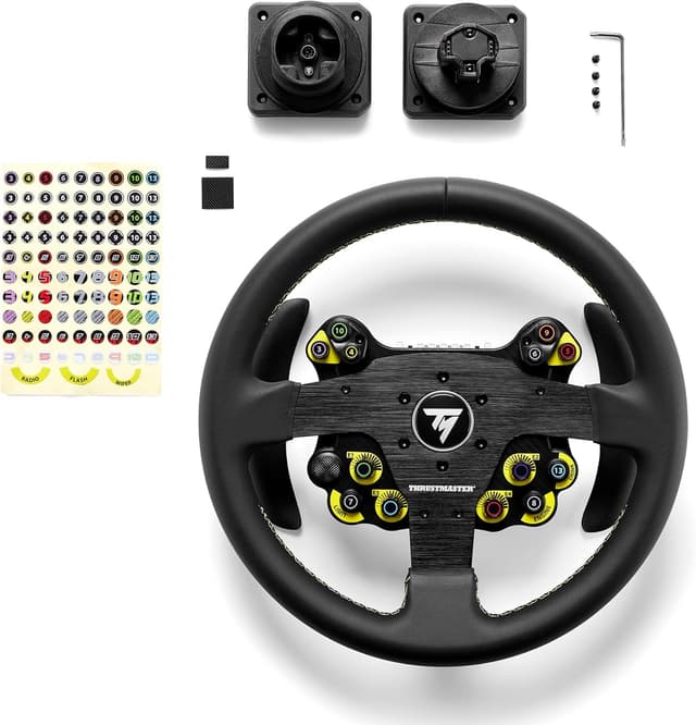 Detalle 2 de Thrustmaster EVO Racing 32R Leather Wheel