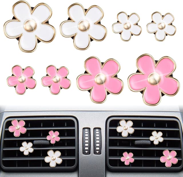 Imagen de URAQT Auto Diffuser Gänseblümchen 8 Stück en OfertitasTOP