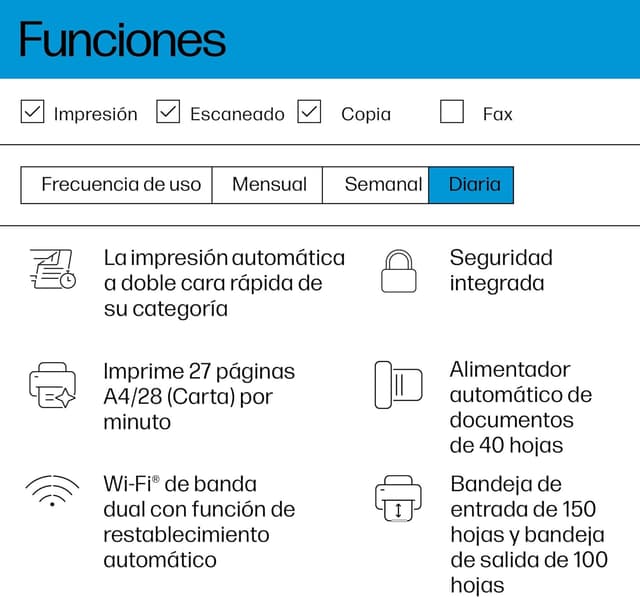 Thumbnail 2 de HP LaserJet M235sdw 8J9K7F, Impresora Multifunción Láser 🖨