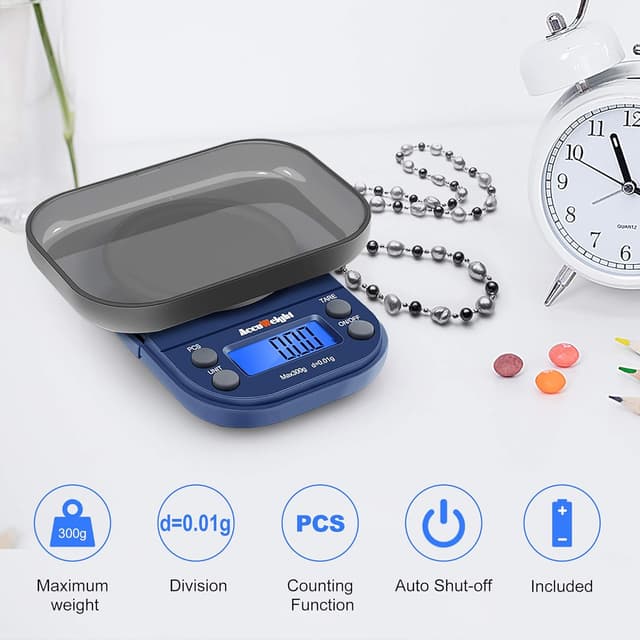 Thumbnail 1 de ACCUWEIGHT Blue 300g precision scale 0.01g