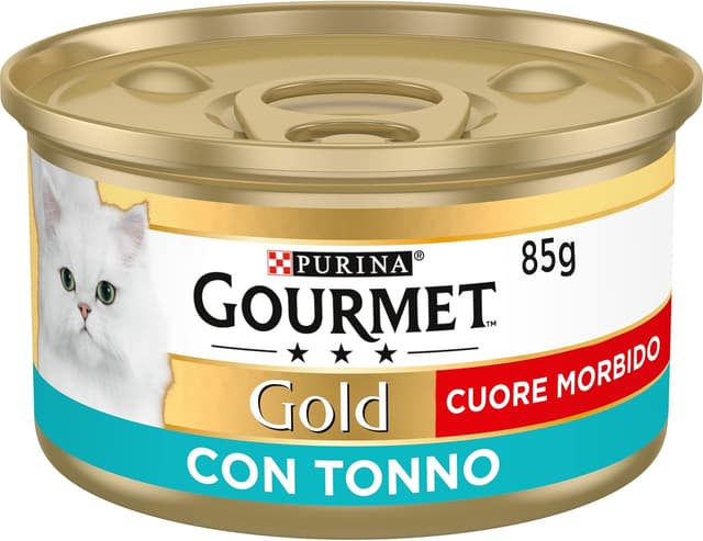 Thumbnail 1 de GOURMET Gold Cuore Morbido 24 lattine 🐱