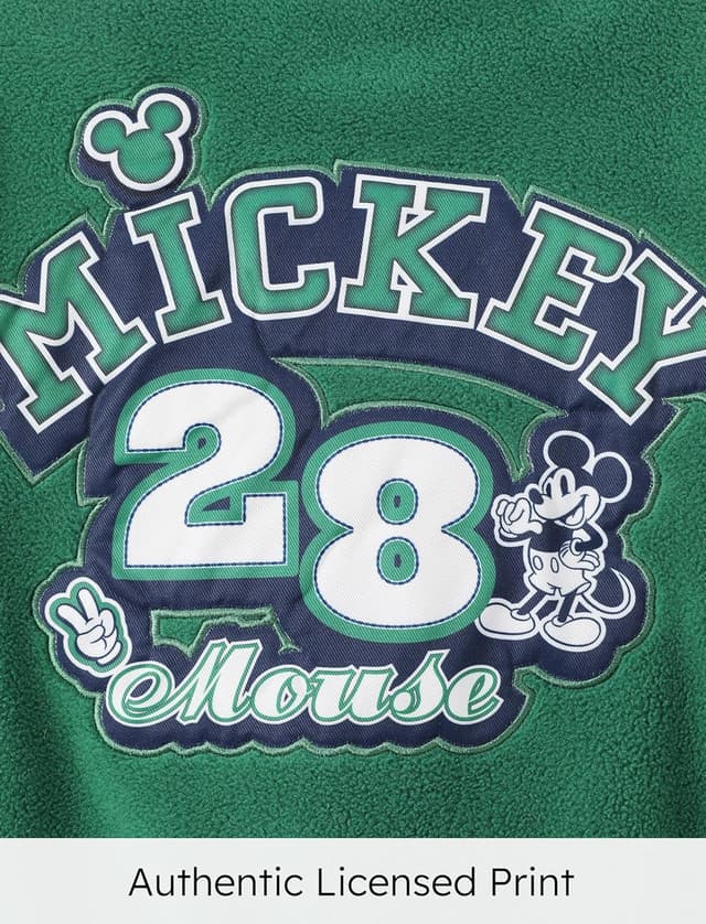 Thumbnail 4 de Disney Minnie Mickey Stitch Princess Frozen Elsa Marvel Jacket Kids Button-Up Coat