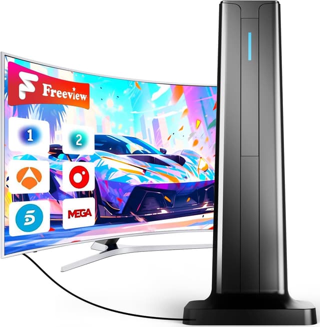 Imagen de Antena de TV Interior 2026 Recepción 360° en OfertitasTOP