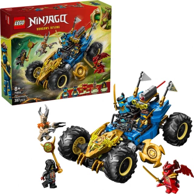 Thumbnail 9 de LEGO NINJAGO Jays Transformationsflitzer 71856