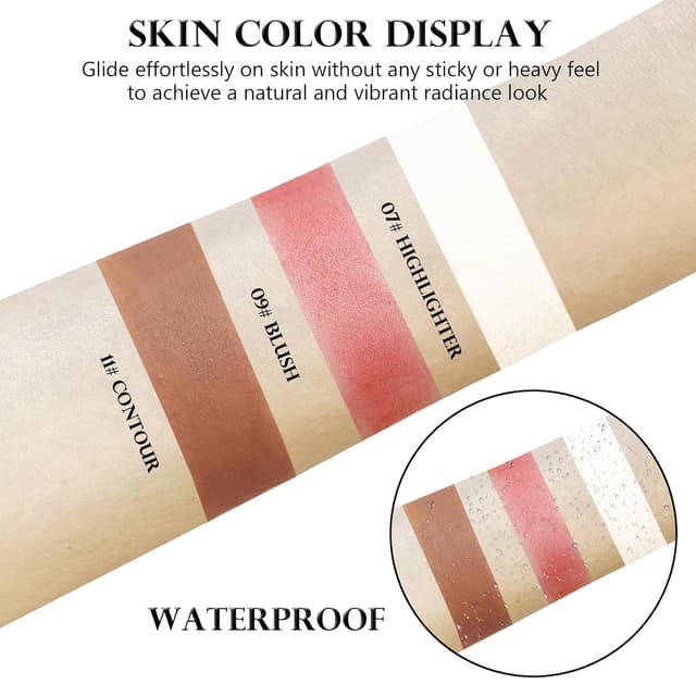 Detalle 1 de Contour Highlighter Set mit 3 Sticks