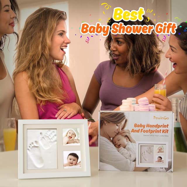 Thumbnail 5 de PewinGo Footprint & Handprint Clay Kit for Babies