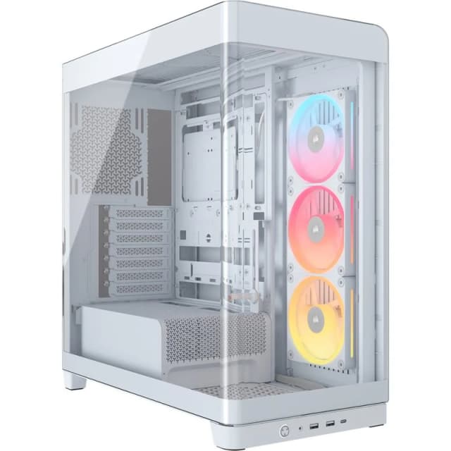 Detalle de Corsair 4500X LX-R RGB Midi Tower Blanco