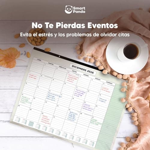 Thumbnail 6 de Smart Panda Calendario de Pared 33x43 cm 📅