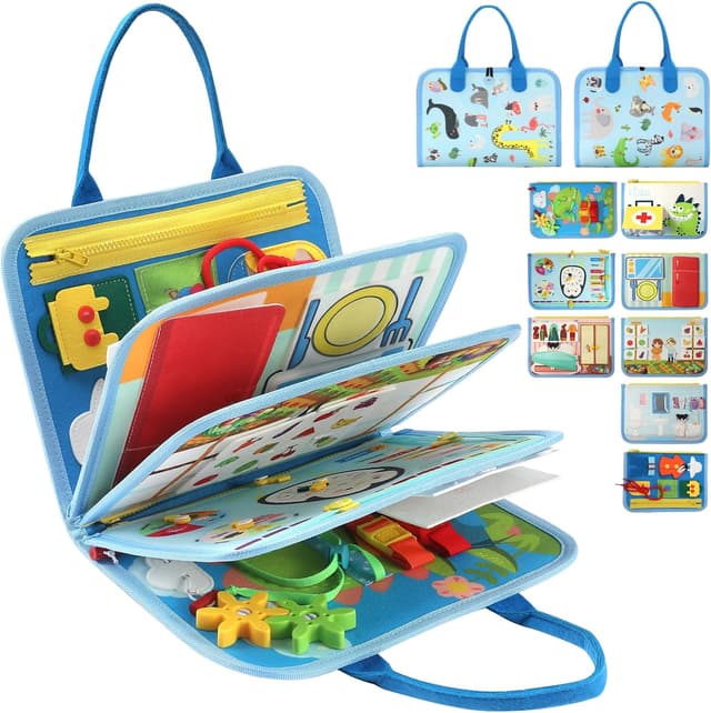 Thumbnail 6 de khlerox Busy Board Montessori sensory toy for kids 🎲