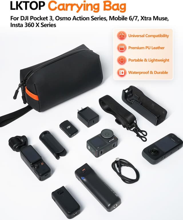 Detalle de LKTOP Pocket 3 carry bag 25.5 cm