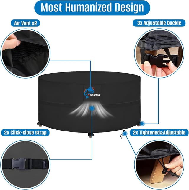 Detalle 2 de SIRUITON 250cm round table cover