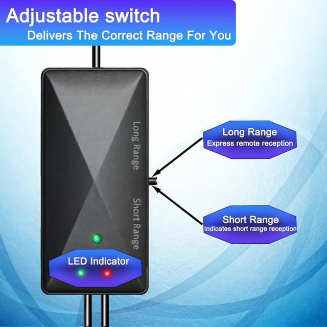 Detalle de TV aerial amplifier 25 dB signal booster