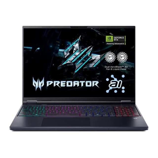 Detalle de Acer Predator Helios Neo 16 AI 5070Ti