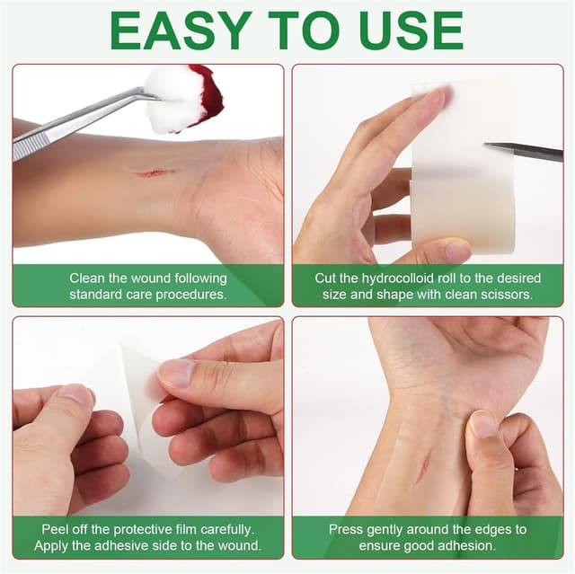 Thumbnail 5 de Hydrokolloid Pflaster Rolle 5cm x 150cm