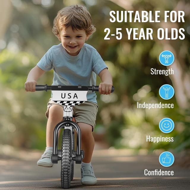 Thumbnail 6 de SEREED Toddler Balance Bike 11.8 in Seat
