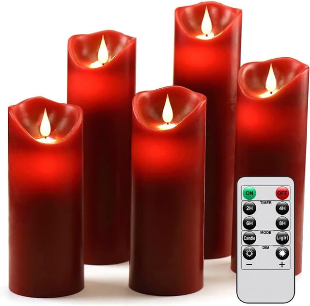 Thumbnail 2 de HANZIM LED Candles 5–9in Set of 5