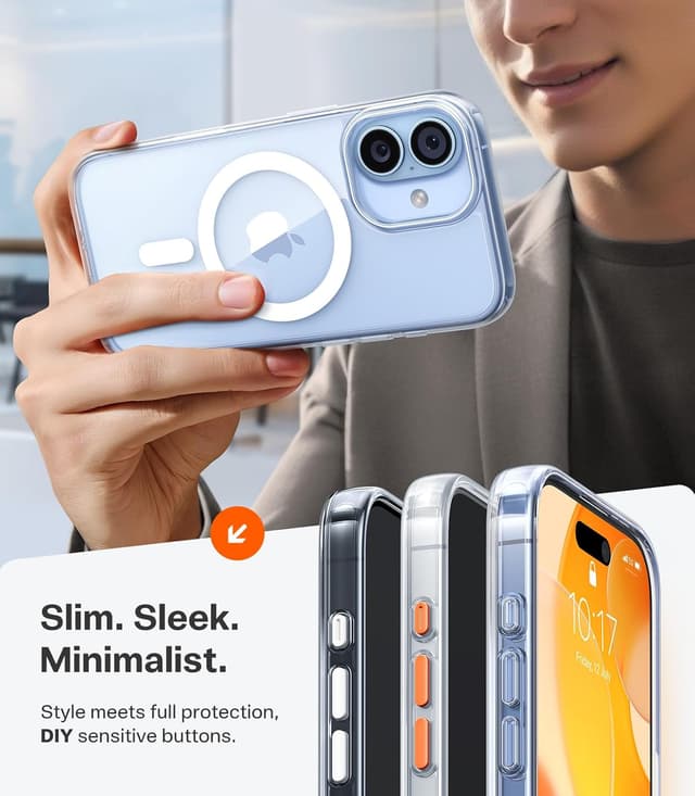 Thumbnail 6 de TORRAS Magnetic Shockproof iPhone 17 Case 12FT