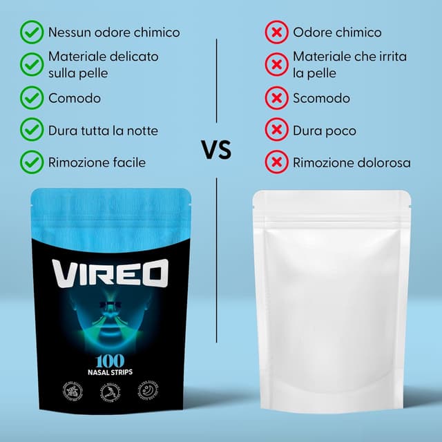 Detalle 2 de Vireo Cerotti Nasali Neri 100 pezzi