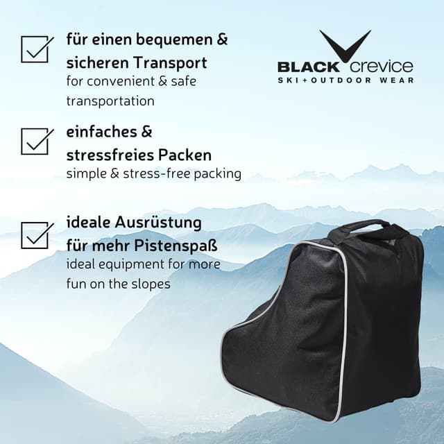 Thumbnail 4 de Black Crevice Sac Chaussures Ski de Fond 40x36x26cm