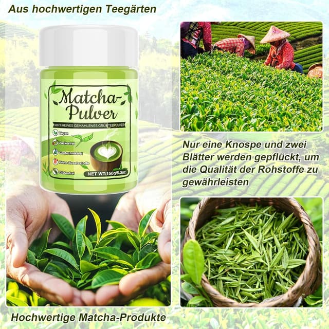 Thumbnail 2 de Matcha Pulver 150 g 🍵