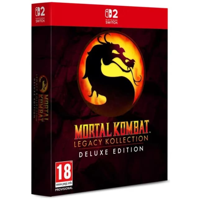 Detalle de Atari Mortal Kombat: Legacy Kollection Deluxe Edition para Nintendo Switch 2