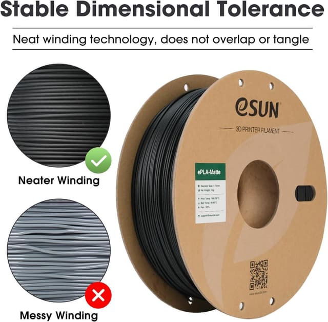 Thumbnail 3 de eSUN Upgraded Matte PLA Filament 1.75mm