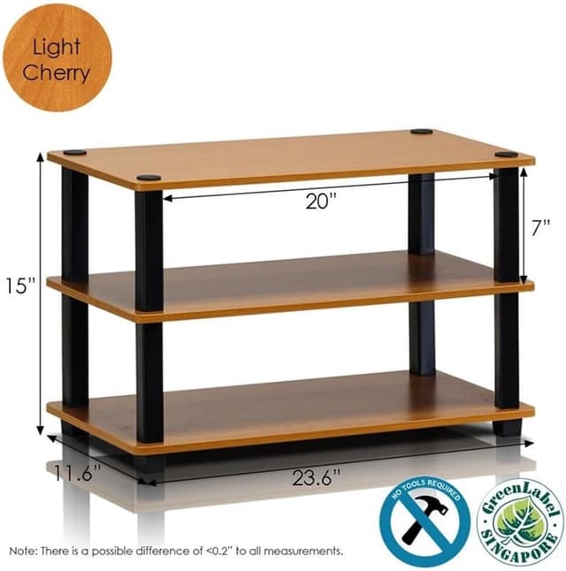 Detalle 2 de Furinno Scarpiere 3 ripiani in 59,94 cm