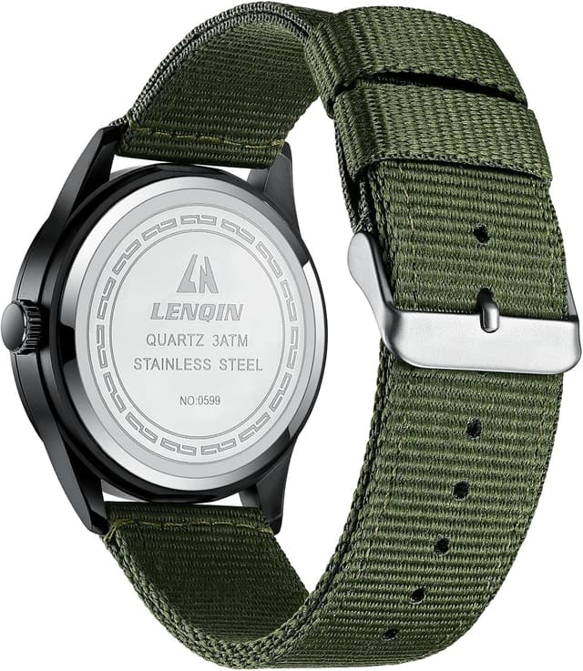 Detalle 2 de LN LENQIN montre militaire quartz