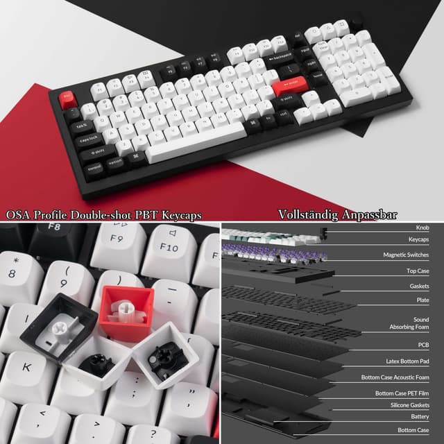 Thumbnail 6 de Keychron Q5 HE Wireless Tastatur 96%