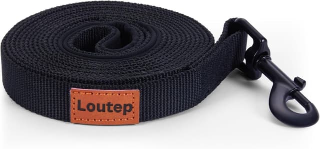 Detalle de Loutep Schleppleine fürs Training: Langleine für kleine bis große Hunde, wasserfest