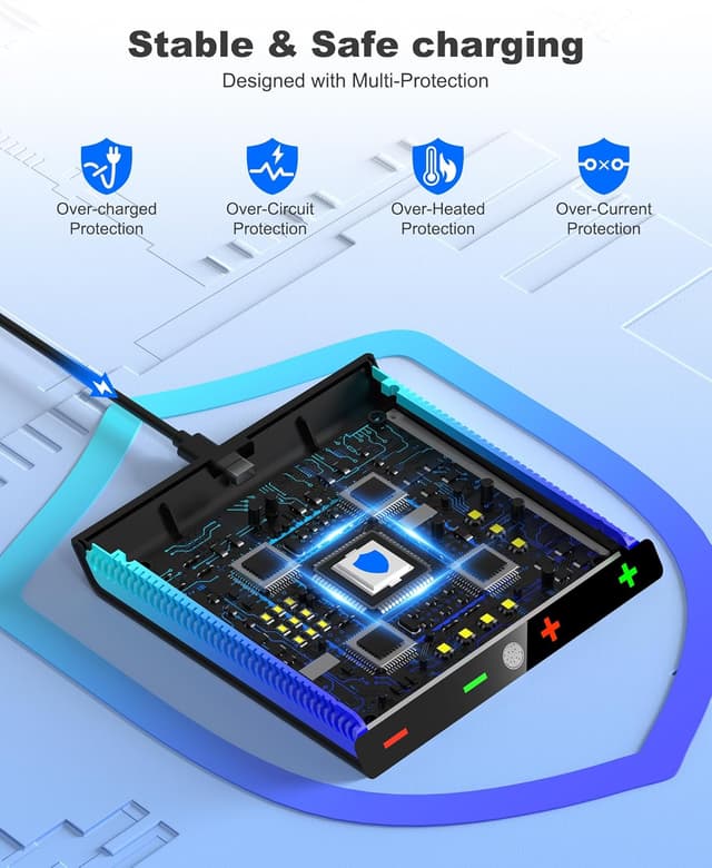 Detalle 2 de HELLCOOL Switch 2 Ladestation für 4 Controller
