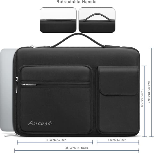 Detalle de Laptop case 14 inch with handle